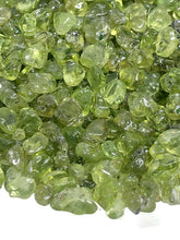 Load image into Gallery viewer, Tumbled Premium Quality Peridot Crystals (100g)