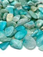 Load image into Gallery viewer, Tumbled Amazonite Chips - Large (100g)