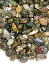 Load image into Gallery viewer, Tumbled Ocean Jasper Crystal Chips (100g)