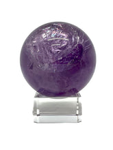 Load image into Gallery viewer, 4 Cm Glass Crystal Sphere Display Stand