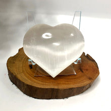 Load image into Gallery viewer, Large 8 Cm Moroccan Selenite Puffy Heart
