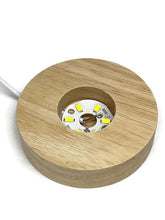 Load image into Gallery viewer, LED Light Base Display Stand - White Light USB - 8 Cm Diameter