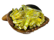 Load image into Gallery viewer, Golden Sunshine Aura Quartz Crystal Points - 50 grams lot