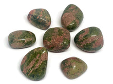 Load image into Gallery viewer, One (1) XL Unakite Tumbled Stone
