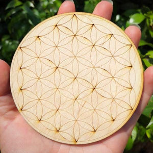 Wooden Crystal Grid Board (small)