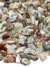 Load image into Gallery viewer, Tumbled Mexican Crazy Lace Agate Crystal Chips (100g)