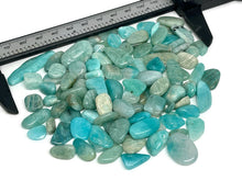 Load image into Gallery viewer, Tumbled Amazonite Chips - Large (100g)