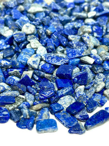 Tumbled Lapis Lazuli Crystal Chips #2 (100g)