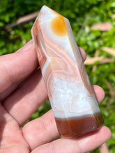 Load image into Gallery viewer, Top Quality Carnelian Geode Crystal Polished Point #1