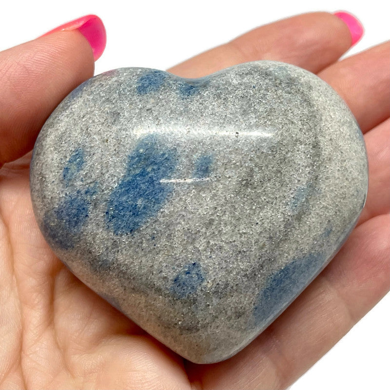K2 (Azurite with Granite) Puffy Heart