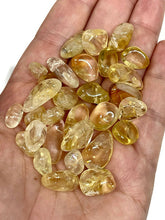 Load image into Gallery viewer, Tumbled A Grade Brazilian Citrine - large (100g)