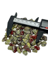 Load image into Gallery viewer, Tumbled Dragon Blood Jasper Chips (100g)