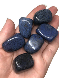 One (1) Extra Large Dumortierite Tumbled Stone