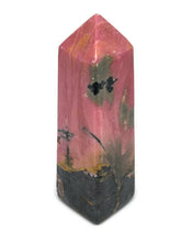 Load image into Gallery viewer, Beautiful Pink and Orange Sunset Rhodonite Point