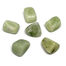 Load image into Gallery viewer, One (1) New Jade (Serpentine) Tumbled Stone