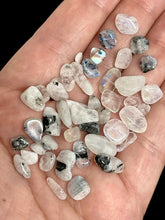 Load image into Gallery viewer, Tumbled Rainbow Moonstone Crystal Chips #2 (100g)