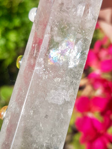 Clear Quartz Crystal Chakra Stick Wand