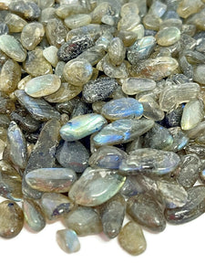 Tumbled Labradorite Crystal Chips (100g)