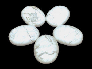 White Howlite Palm Stone