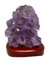Load image into Gallery viewer, Huge A Grade Brazilian Amethyst Crystal Cluster Lamp