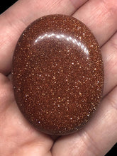 Load image into Gallery viewer, Red Goldstone Palm Stone