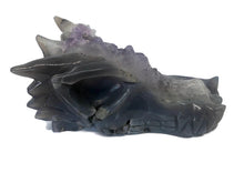 Load image into Gallery viewer, Huge 19.5 Cm Sparkling Amethyst Geode Dragon