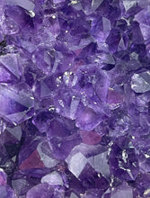 Load image into Gallery viewer, A Grade Deep Purple Uruguayan Amethyst Crystal Standing Cluster
