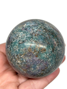 5.8 CM Natural Ruby Kyanite Sphere