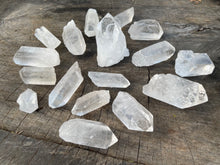 Load image into Gallery viewer, One Kilogram Lot of Large Brazilian Clear Quartz Crystal Natural Points