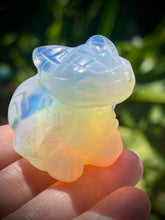 Load image into Gallery viewer, Beautiful Hand Carved Opalite Crystal Dragon (Medium)