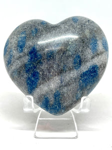7.2 Cm K2 (Azurite with Granite) Puffy Heart