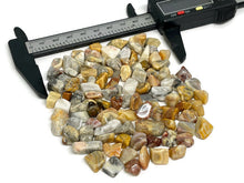 Load image into Gallery viewer, Tumbled Mexican Crazy Lace Agate Crystal Chips - large (100g)