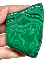 Load image into Gallery viewer, Large A Grade Natural Polished Malachite Freeform