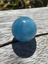 Load image into Gallery viewer, A Grade Aquamarine Crystal Sphere #3