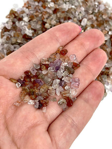 Tumbled A Grade Canadian Auralite 23 Crystal Chips (100g) Super Fine