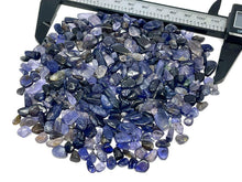 Load image into Gallery viewer, Tumbled Premium A Grade Iolite Crystal Chips (100g)
