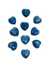 Load image into Gallery viewer, Premium Quality Brazilian Blue Kyanite Crystal Flat Back Heart