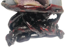 Load image into Gallery viewer, 26 Cm Amethyst Geode Elephant Carving