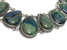 Load image into Gallery viewer, 925 Sterling Silver Premium Azurite Necklace