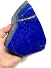 Load image into Gallery viewer, Large A Grade Deep Blue Lapis Lazuli Polished Freeform