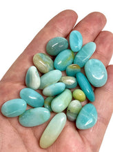 Load image into Gallery viewer, Tumbled A Grade Amazonite - large size (100g)