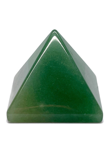 Green Aventurine Crystal Pyramid - 40 mm